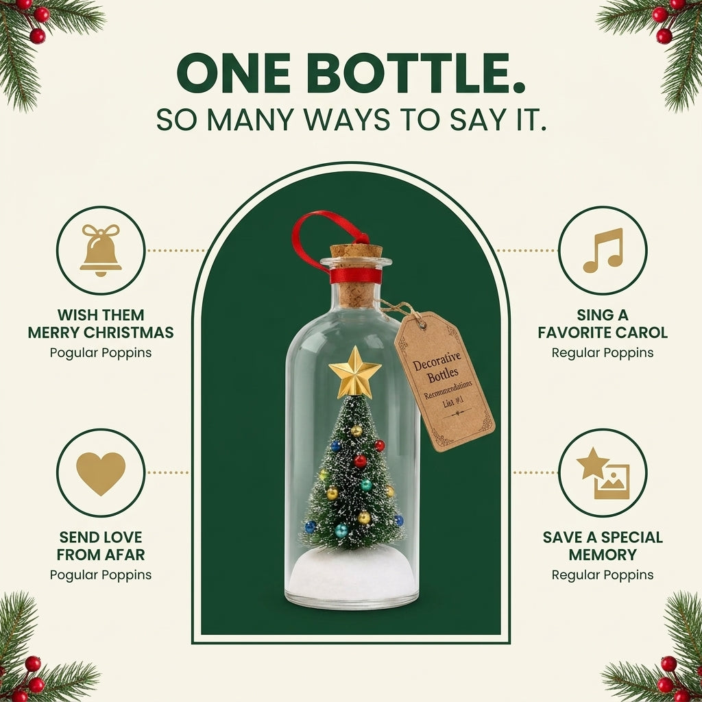 Joymoon™ Voice Recording Christmas Ornament