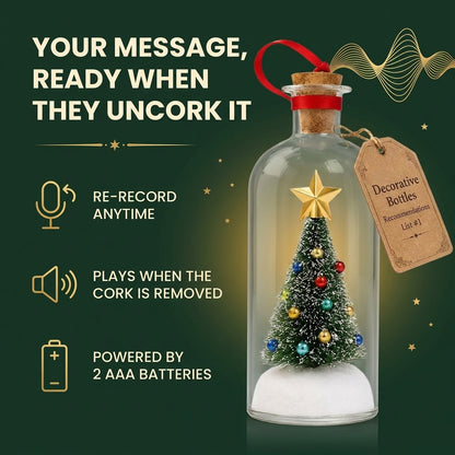 Joymoon™ Voice Recording Christmas Ornament