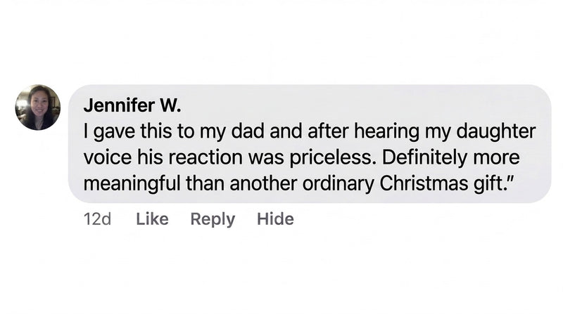 Customer testimonial